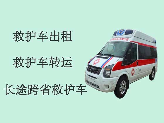 仙桃长途救护车租车服务-救护车出租转院服务